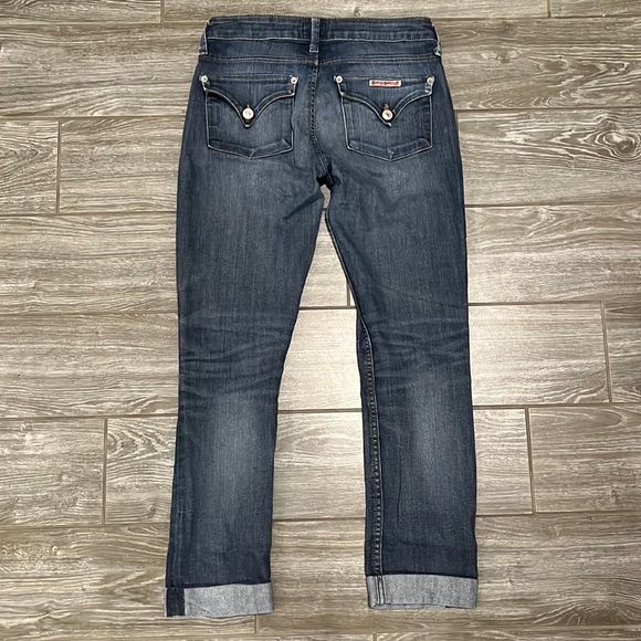 Hudson Jeans size 25 Bacara Crop Straight Cuffed - Picture 2 of 5
